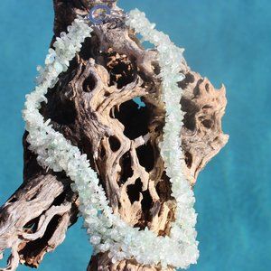 The Cleopatra Collection/Moss Agate Necklace